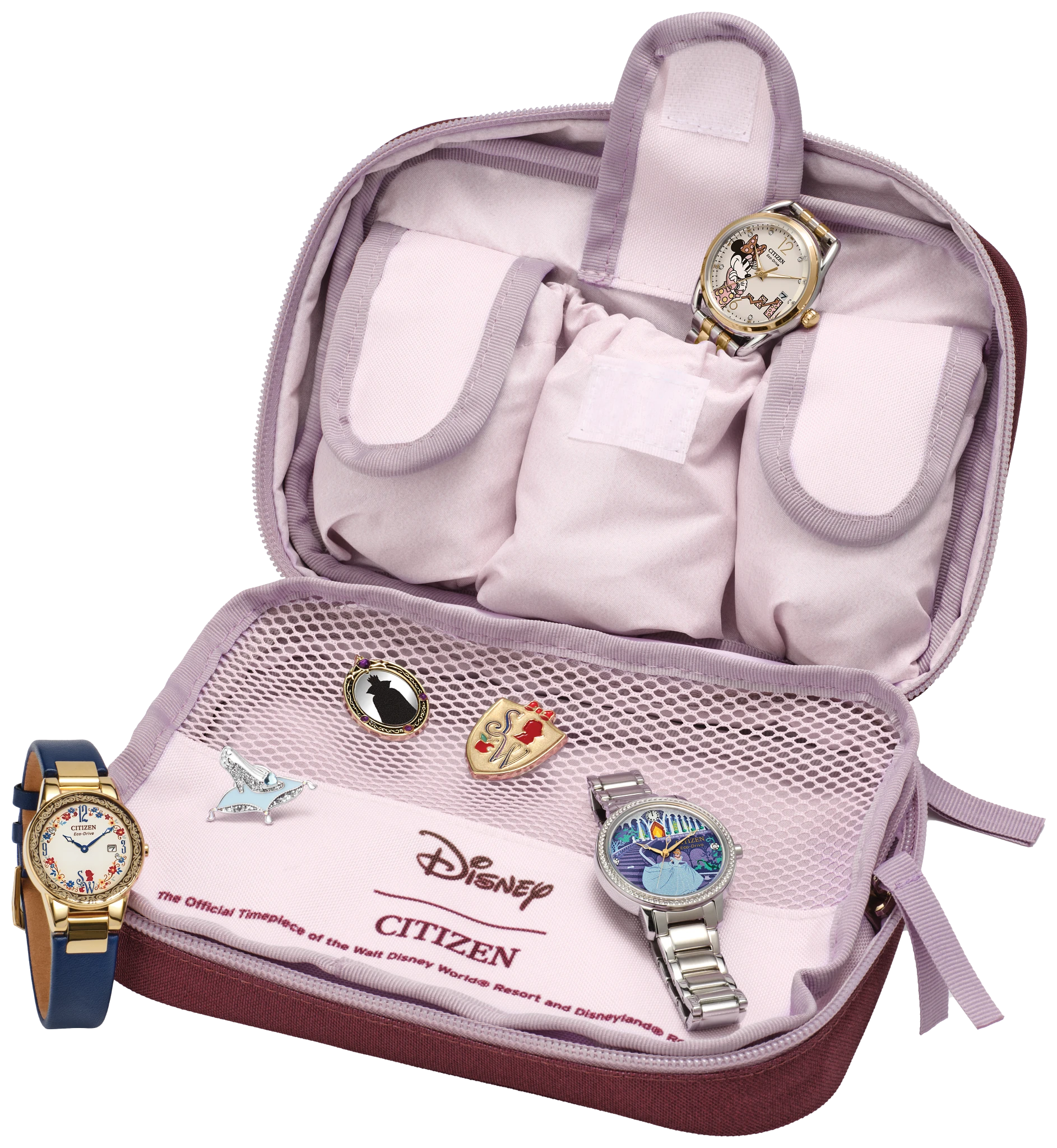 Disney | Citizen Mickey Mouse Silhouette Travel Pouch | CITIZEN